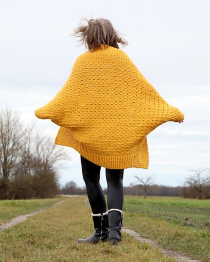 Easy Oversized Cardigan Crochet Pattern
