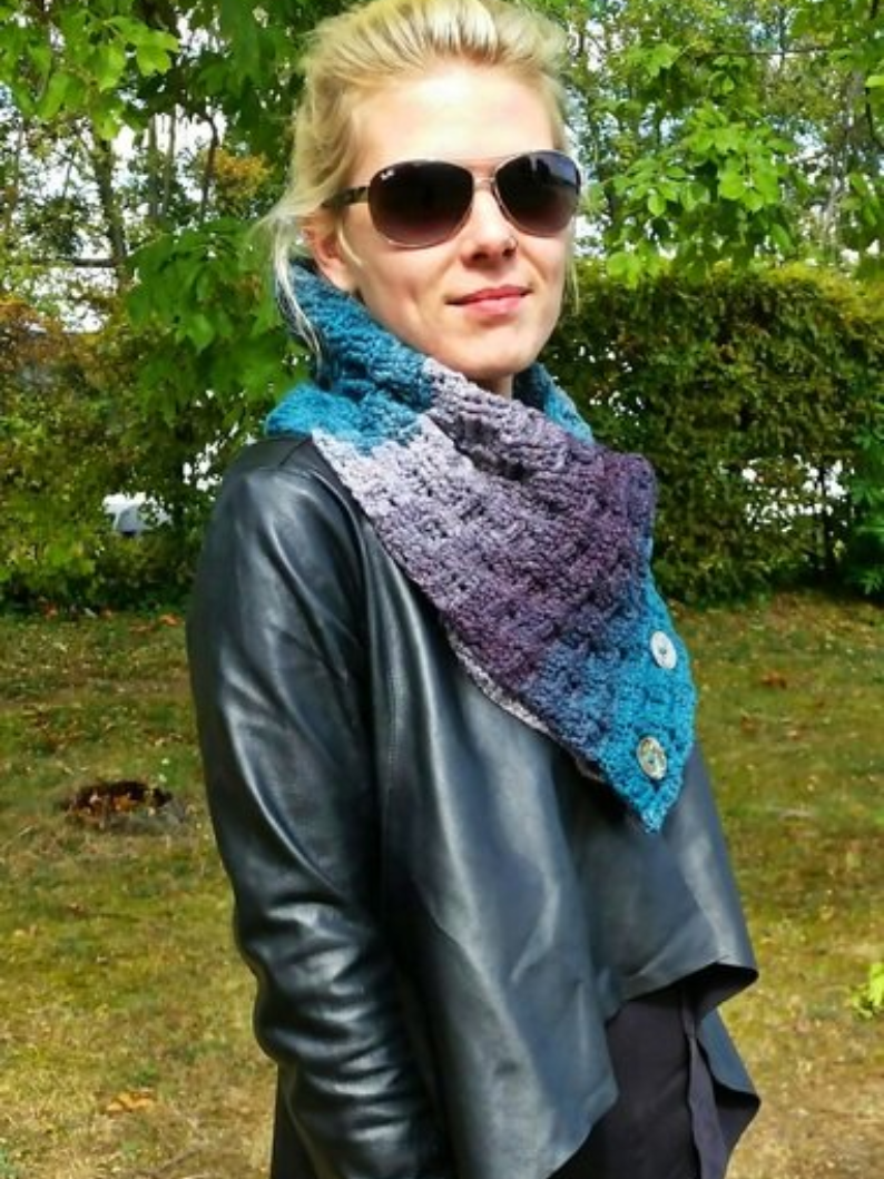 Gradient Cowl Crochet Pattern