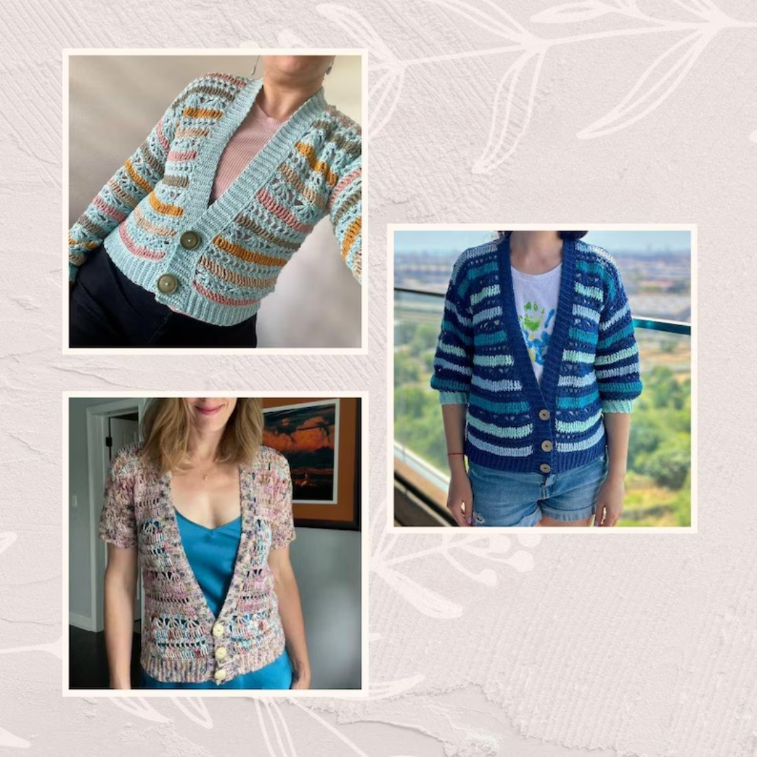 Lace Cardigan Crochet Pattern