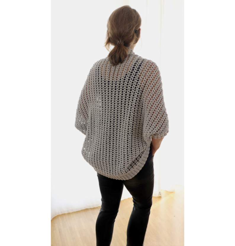 Cocoon Cardigan Crochet Pattern