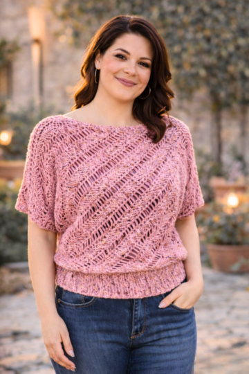 Lightweight Summer Sweater Crochet Pattern