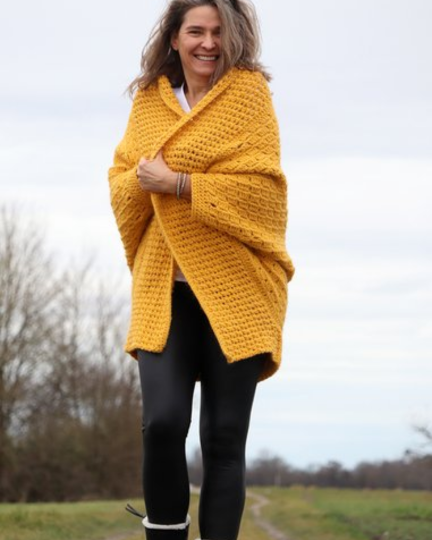 Easy Oversized Cardigan Crochet Pattern