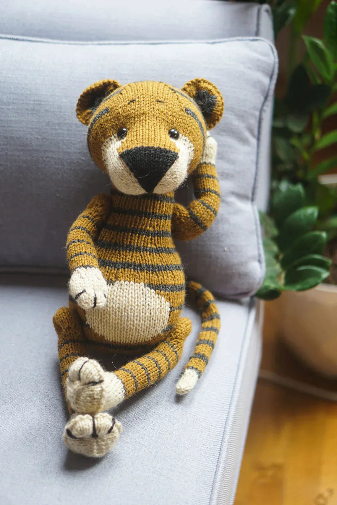 Tiger Knitting Pattern