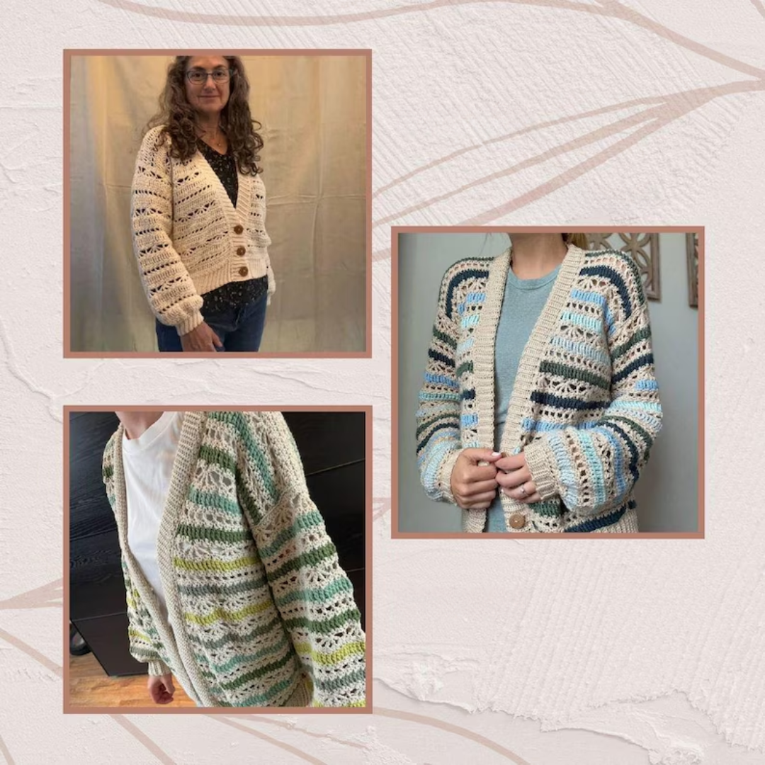 Lace Cardigan Crochet Pattern