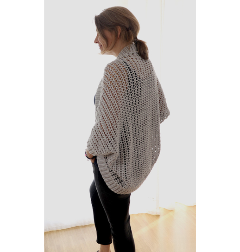 Cocoon Cardigan Crochet Pattern
