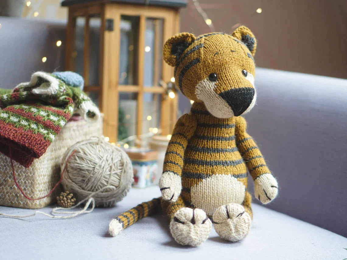 Tiger Knitting Pattern