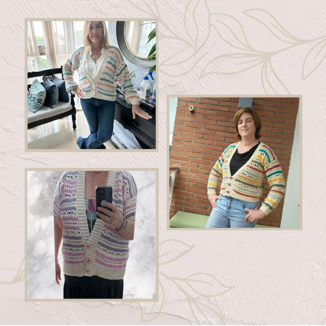 Lace Cardigan Crochet Pattern