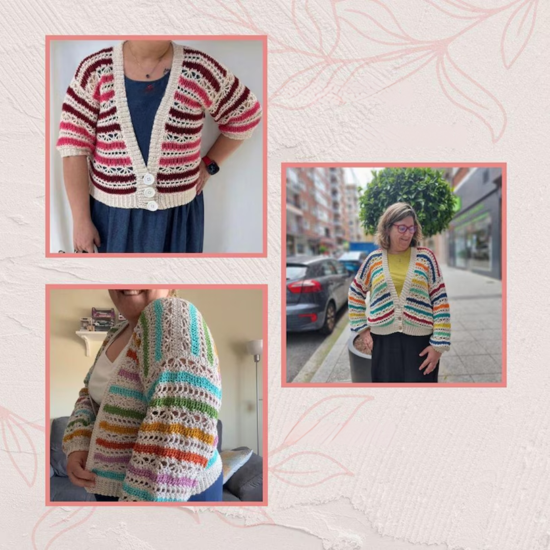 Lace Cardigan Crochet Pattern