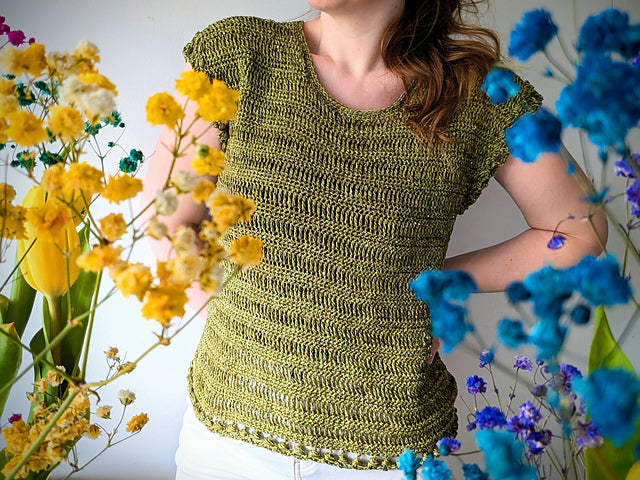 Airy Summer Top Crochet Pattern