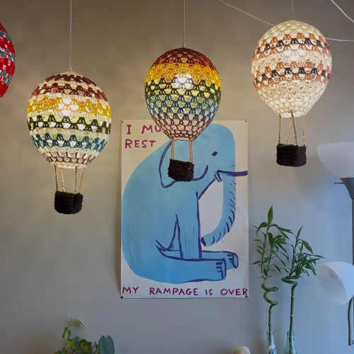 Air Balloon Lamp Crochet Pattern