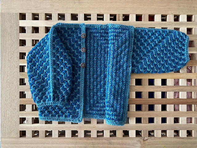 Easy Kids Cardigan Crochet Pattern
