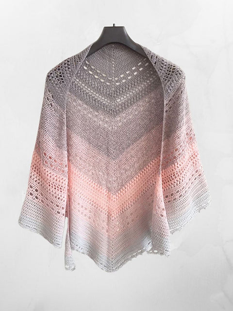 Gradient Shawl Crochet Pattern