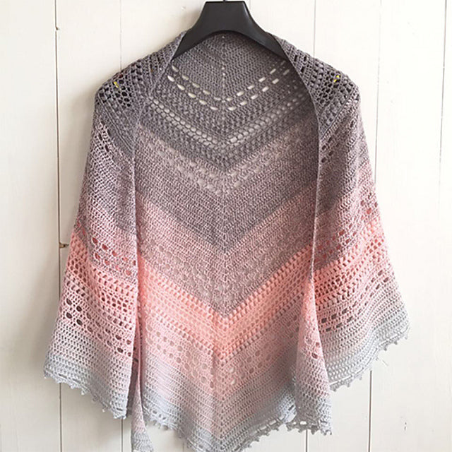 Gradient Shawl Crochet Pattern