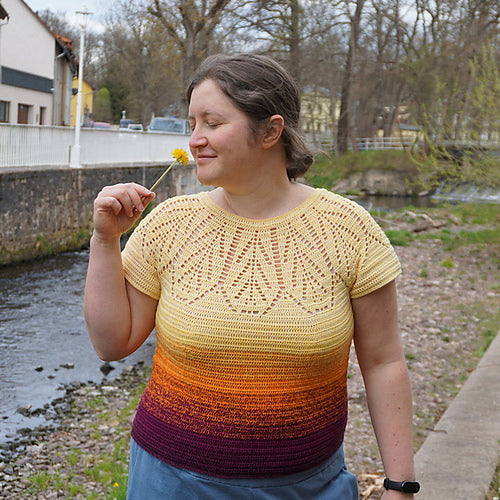 Solara Summer Top Crochet Pattern