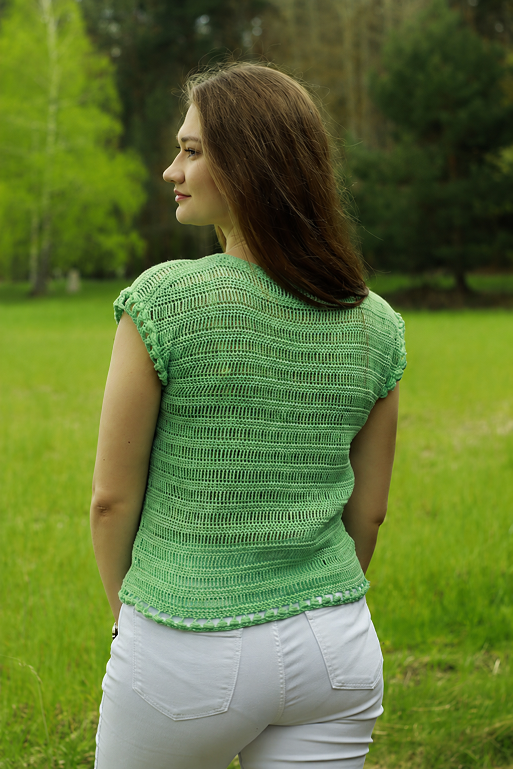 Airy Summer Top Crochet Pattern