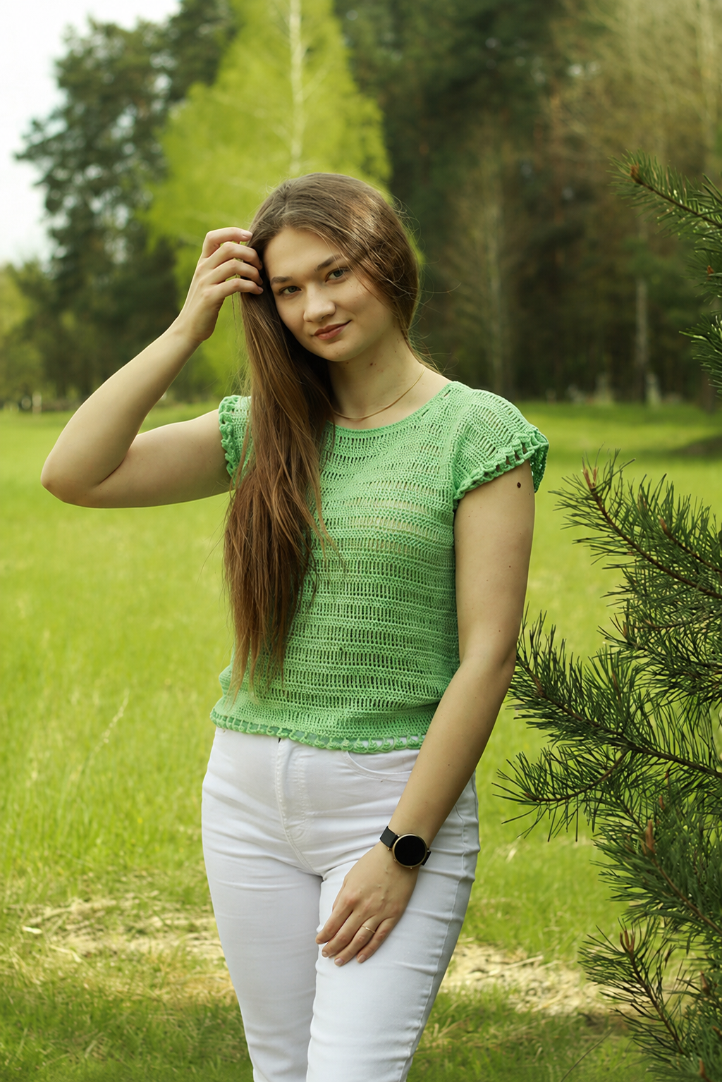 Airy Summer Top Crochet Pattern