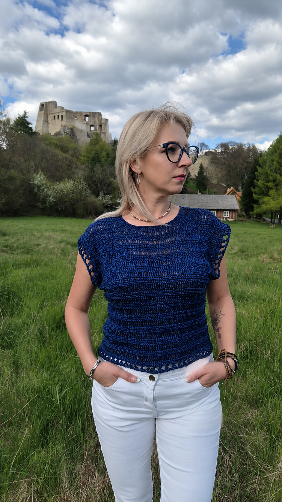 Airy Summer Top Crochet Pattern
