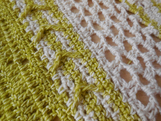 Patchwork Shawl Crochet Pattern
