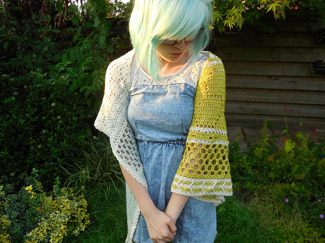 Patchwork Shawl Crochet Pattern