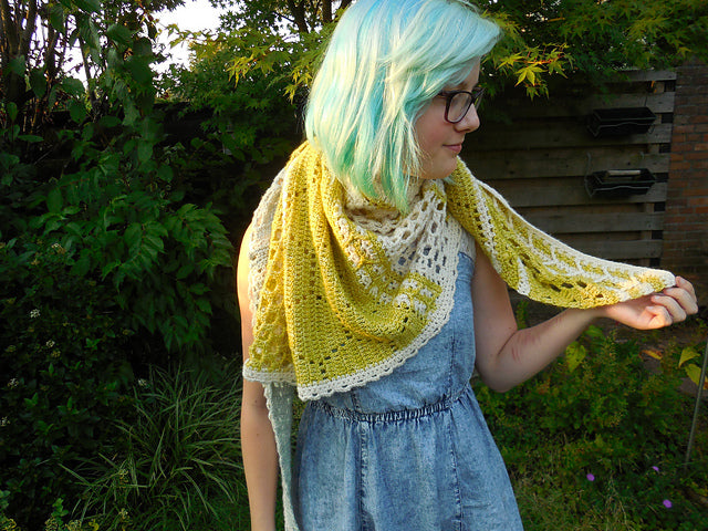 Patchwork Shawl Crochet Pattern