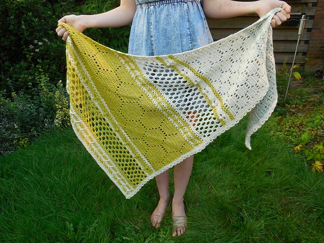 Patchwork Shawl Crochet Pattern