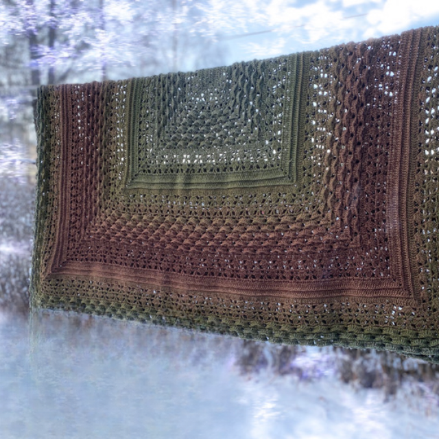 Cloudy Blanket Crochet Pattern
