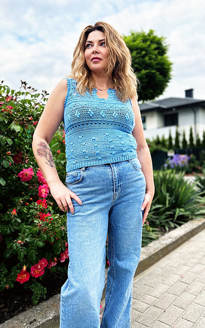Lightweight Lace Top Crochet Pattern