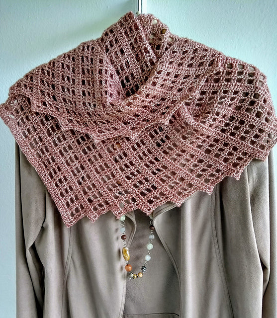 Lightweight Shawl Crochet Pattern