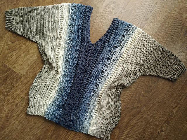 Cozy Textured Sweater Crochet Pattern