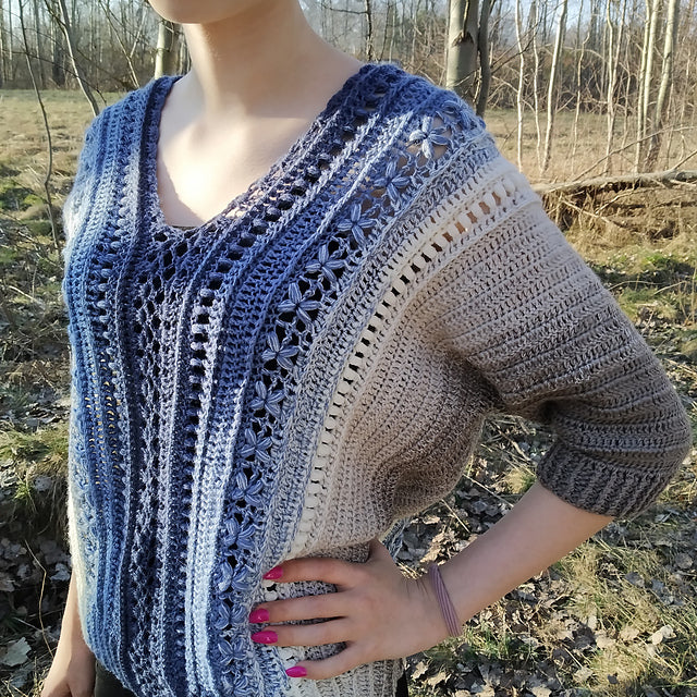 Cozy Textured Sweater Crochet Pattern