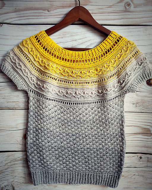 Lightweight Lace Sweater Crochet Pattern
