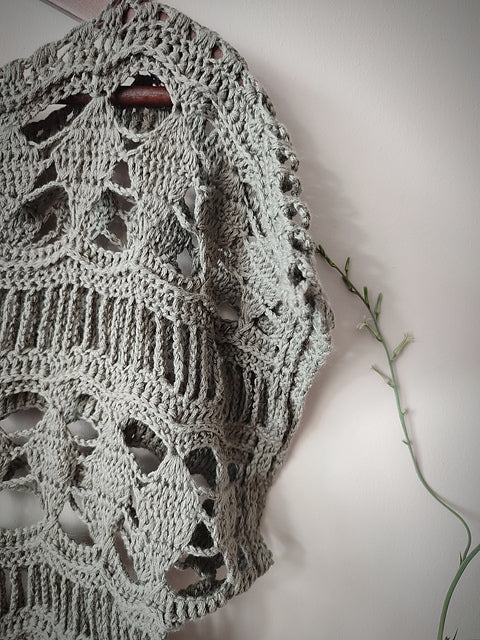 Boat‑Neck Top Crochet Pattern