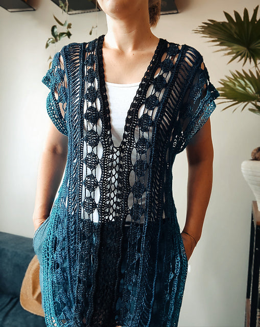 Boat‑Neck Top Crochet Pattern