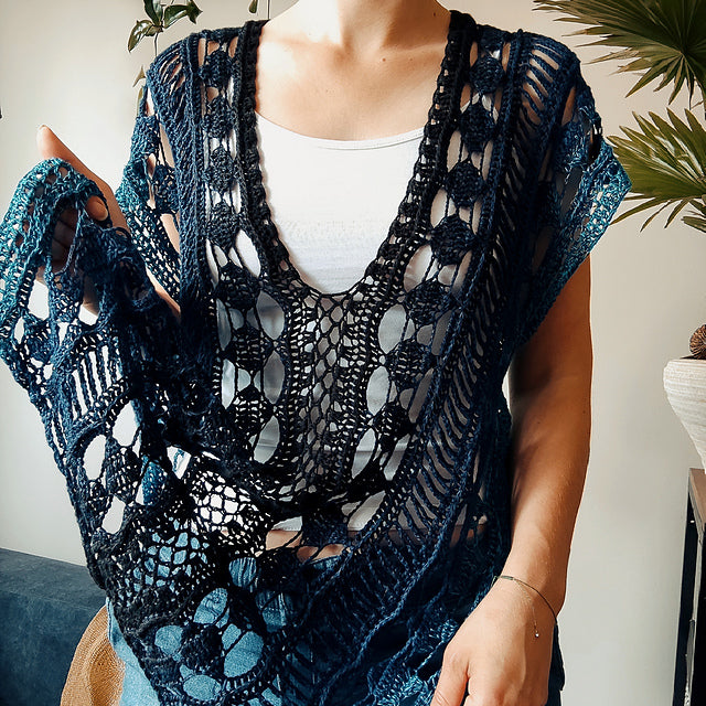Boat‑Neck Top Crochet Pattern