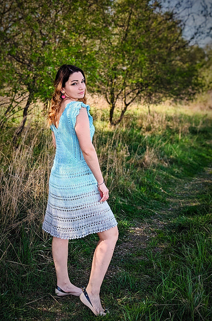 Top‑Down Lace Crochet Pattern