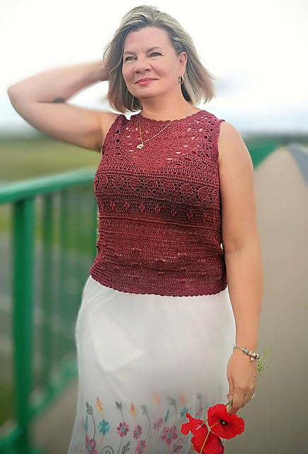 Lightweight Lace Top Crochet Pattern
