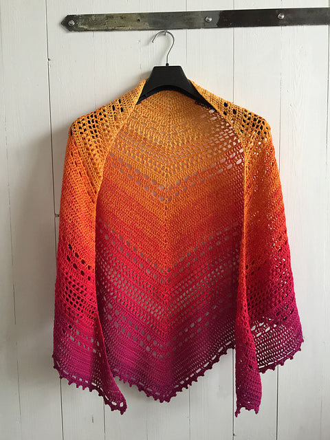 Gradient Shawl Crochet Pattern