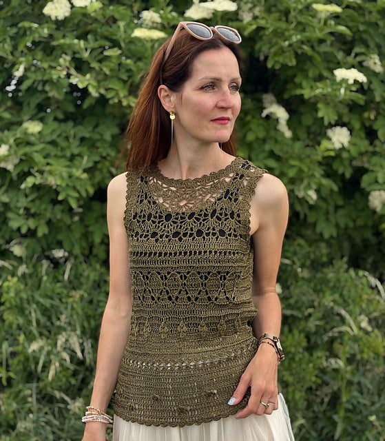 Lightweight Lace Top Crochet Pattern
