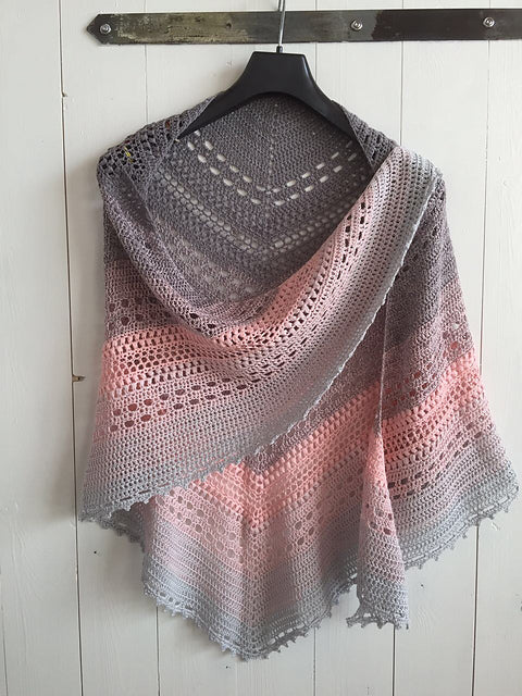 Gradient Shawl Crochet Pattern
