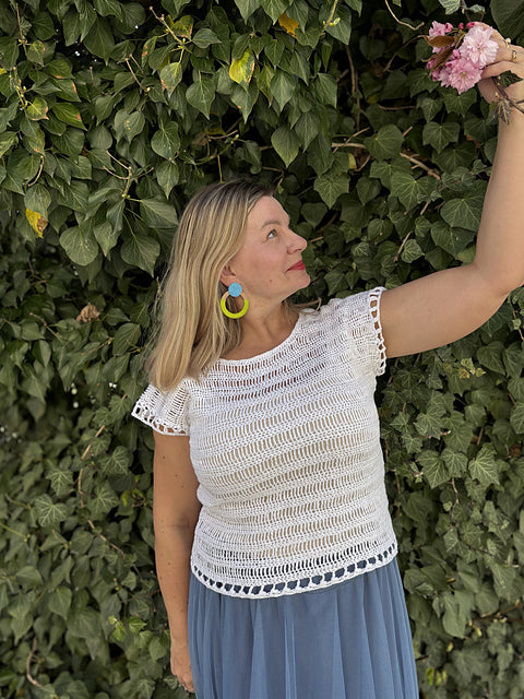 Airy Summer Top Crochet Pattern