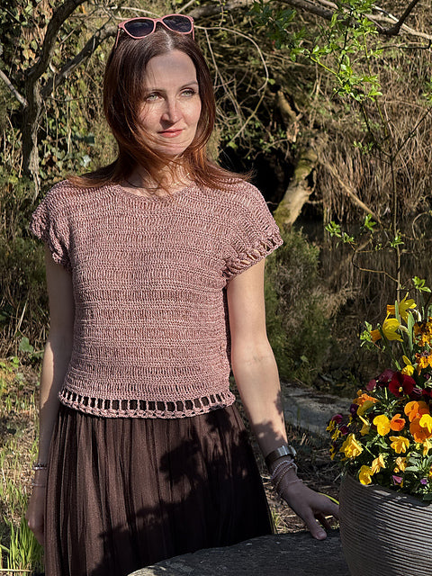 Airy Summer Top Crochet Pattern
