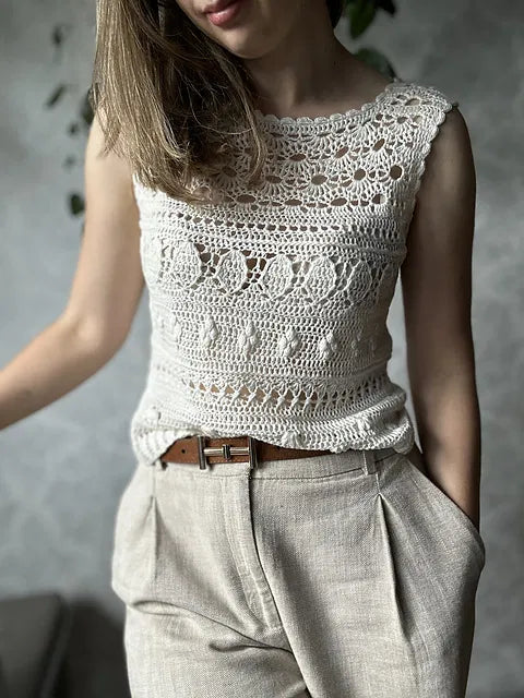 Lightweight Lace Top Crochet Pattern