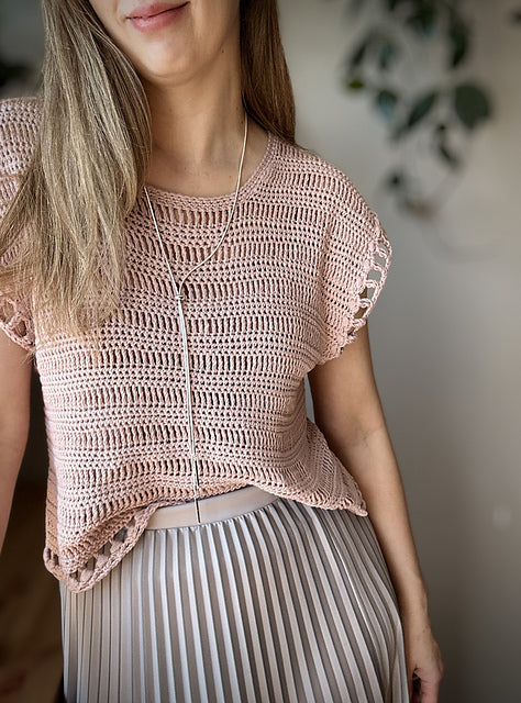 Airy Summer Top Crochet Pattern