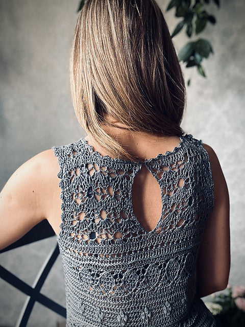 Lightweight Lace Top Crochet Pattern