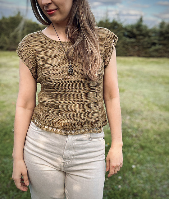 Airy Summer Top Crochet Pattern