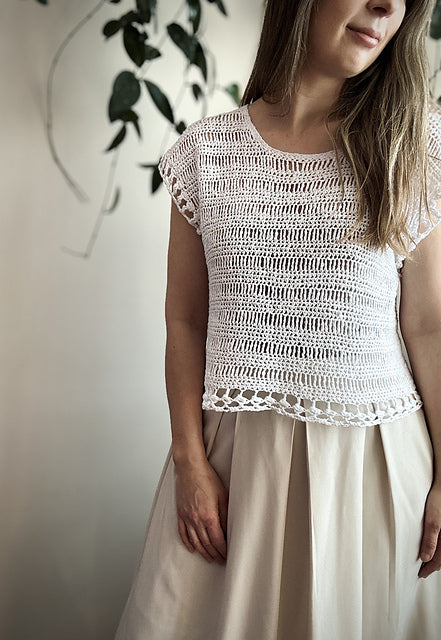 Airy Summer Top Crochet Pattern
