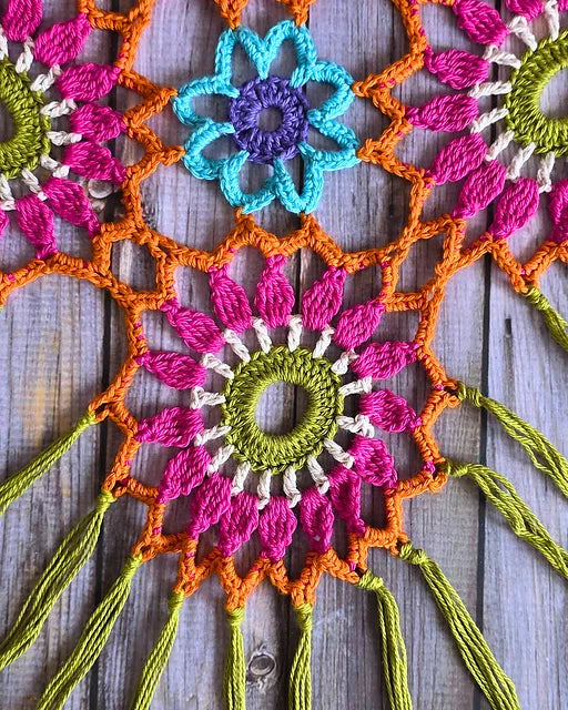 Mandala Shawl Crochet Pattern