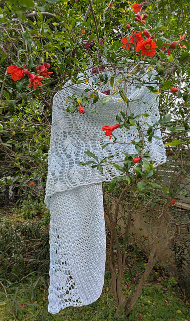 Lightweight Shawl Crochet Pattern