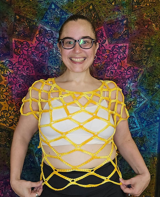 Mesh Top Crochet Pattern
