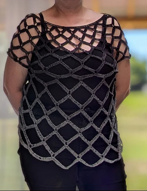 Mesh Top Crochet Pattern